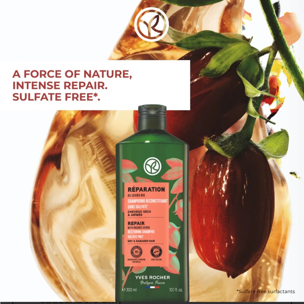 Yves Rocher Réparation Shampoo - Picture 5 of 8